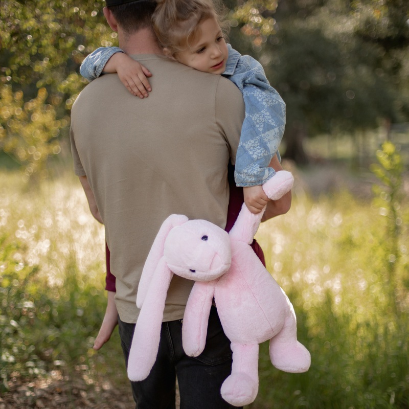 World's Softest Plush BriBri the Pink Bunny Soft Toy 40cm