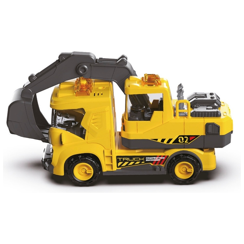Super Wheelz Lights & Sounds Mini Construction Digger
