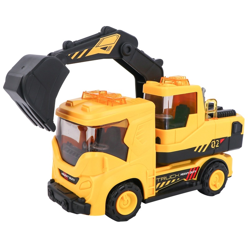 Super Wheelz Lights & Sounds Mini Construction Digger