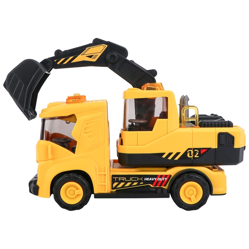 Super Wheelz Lights & Sounds Mini Construction Digger