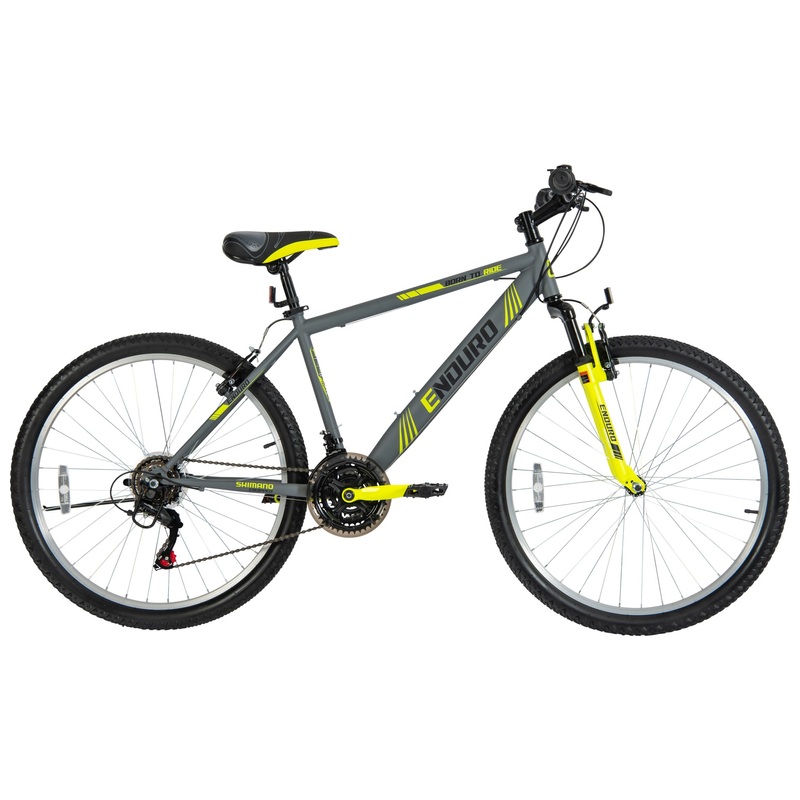 26 Inch Enduro Mountain Bike Yellow