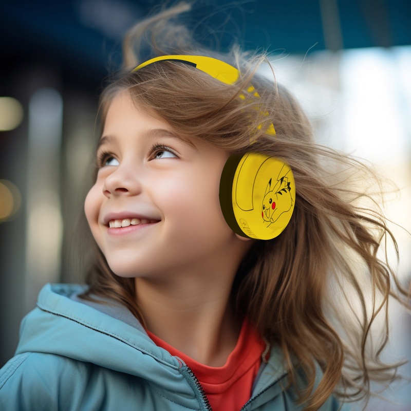 Pokmon Pikachu Kids' Core Wireless Bluetooth Headphones 5 Pokmon Pikachu Kids' Core Wireless Bluetooth Headphones