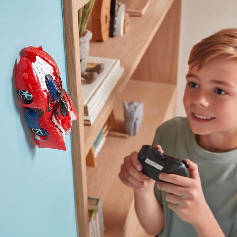 Marvel Spider-Man Remote Control Wall Climber Car 2 Marvel Spider-Man Remote Control Wall Climber Car