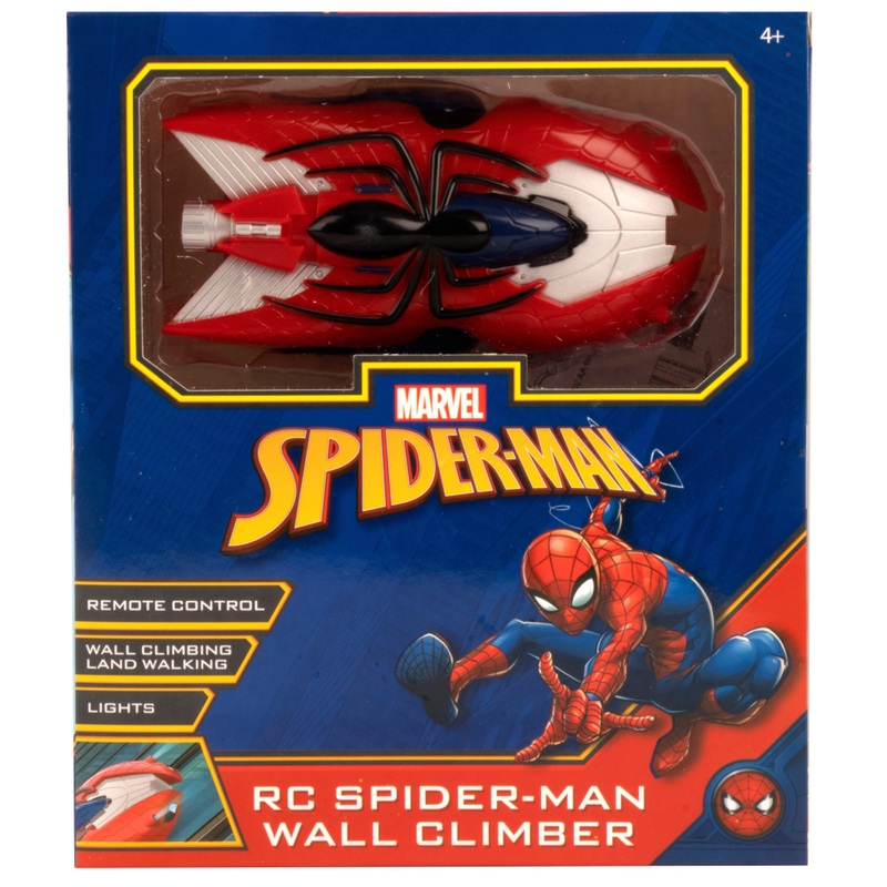 Marvel Spider-Man Remote Control Wall Climber Car 5 Marvel Spider-Man Remote Control Wall Climber Car