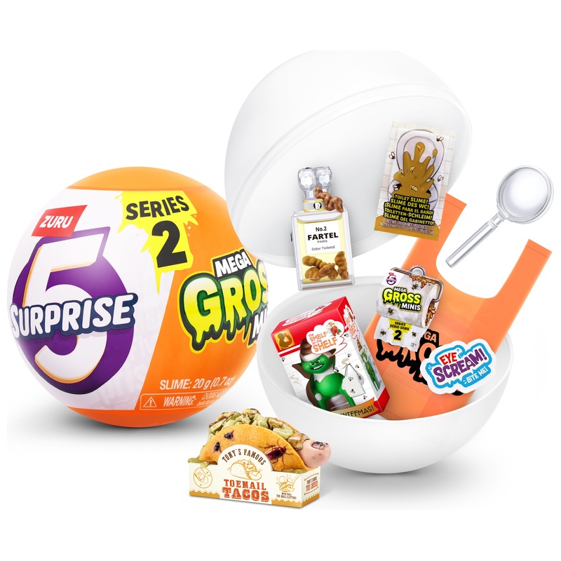 5 Surprise by ZURU Mega Gross Minis Series 2 Assortment