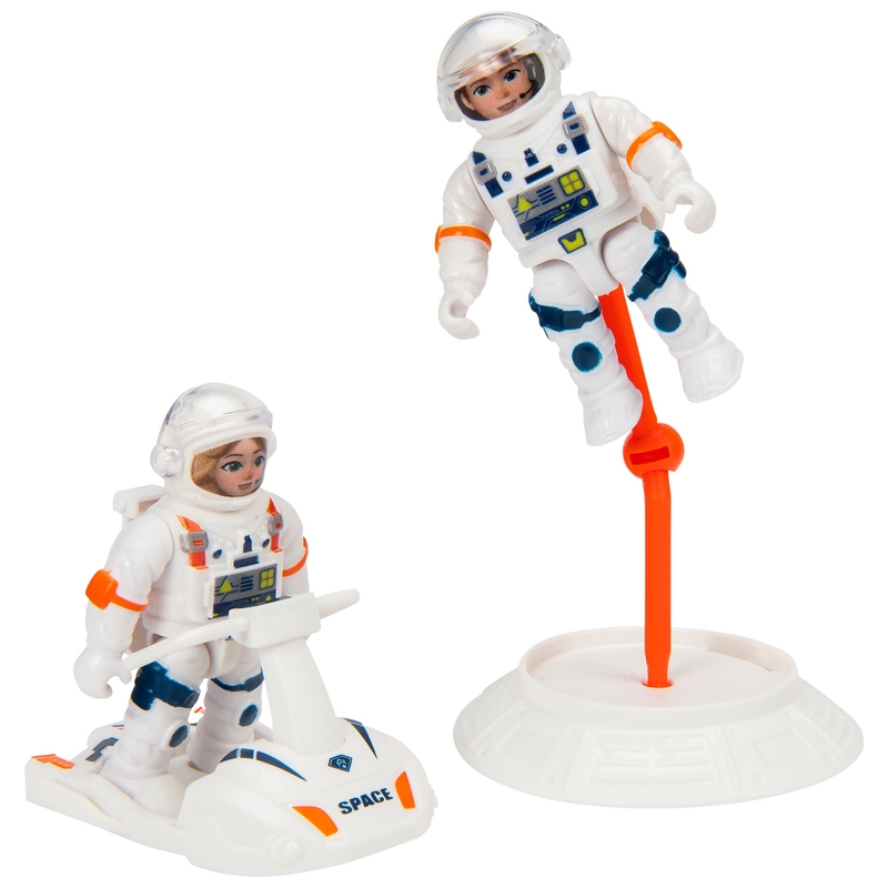 Space Rocket Launch Capsule with Astronaut Figures Playset 7 Space Rocket Launch Capsule with Astronaut Figures Playset