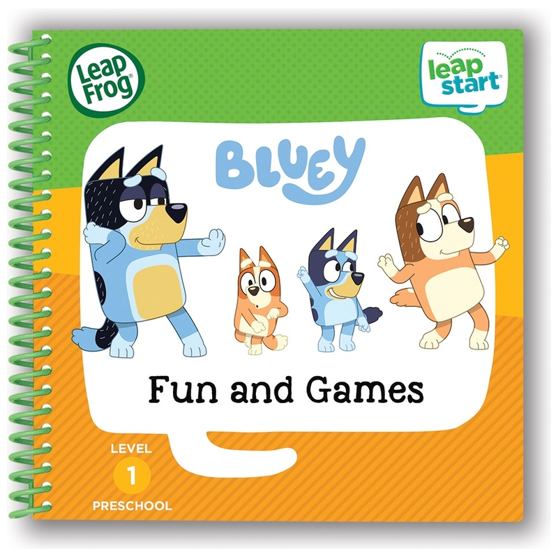 LeapFrog LeapStart Bluey Interactive Learning System Bundle 4 LeapFrog LeapStart Bluey Interactive Learning System Bundle