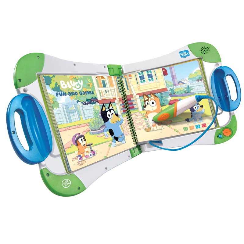 LeapFrog LeapStart Bluey Interactive Learning System Bundle 6 LeapFrog LeapStart Bluey Interactive Learning System Bundle