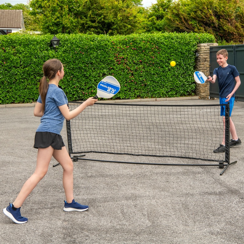 8ft Pickleball Net Set with Paddles and Balls