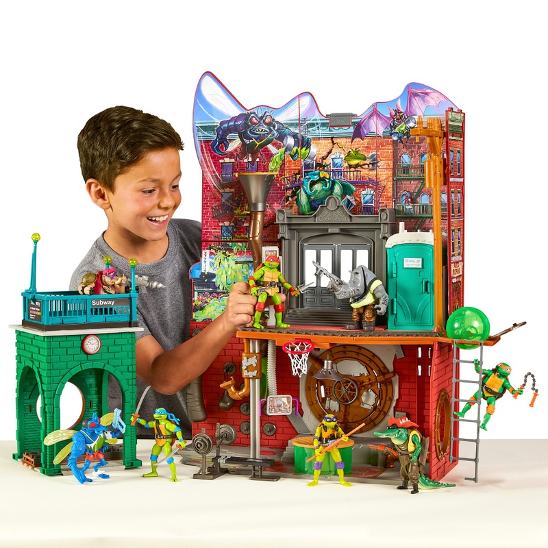 Teenage Mutant Ninja Turtles Mutant Mayhem Playset Sewer Lair