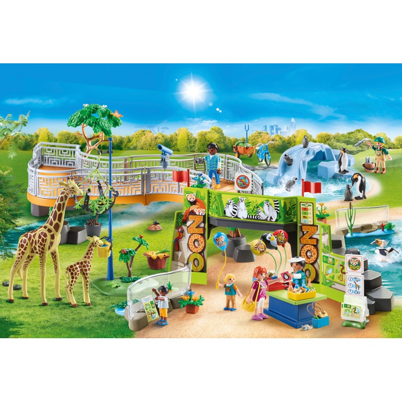 Playmobil My Life 71600 City Zoo 215 Piece Set
