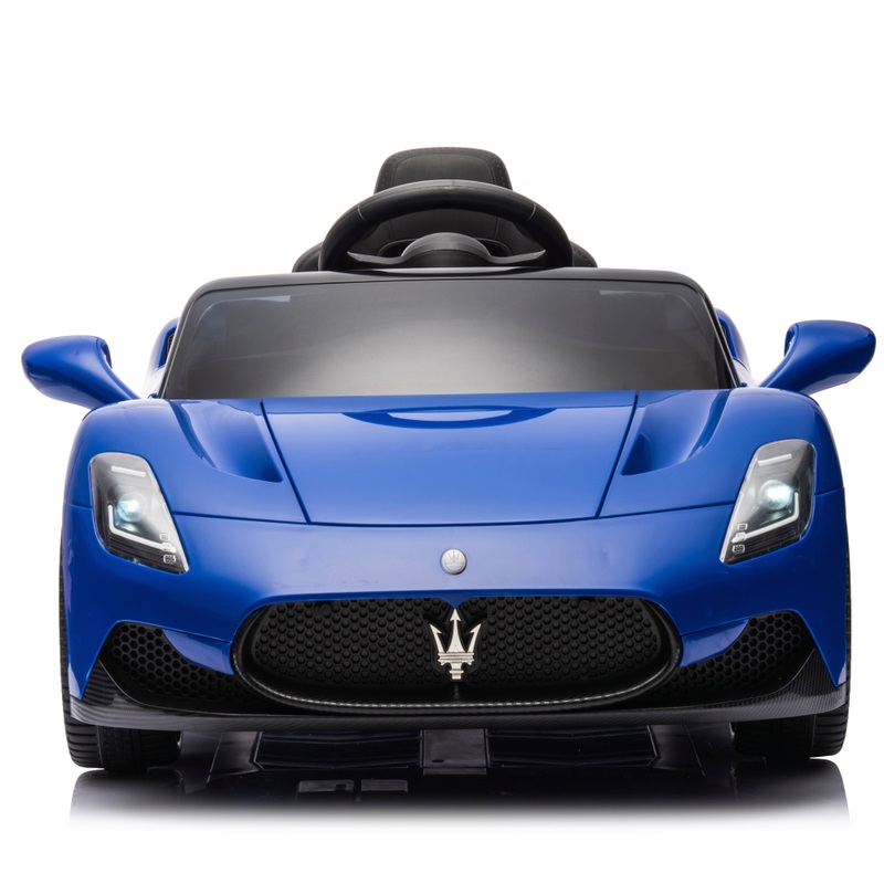 Maserati MC20 Car 12V Electric Ride On with Remote Control Blue