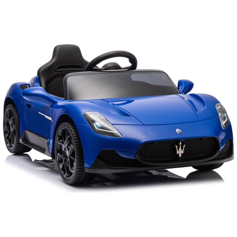 Maserati MC20 Car 12V Electric Ride On with Remote Control Blue