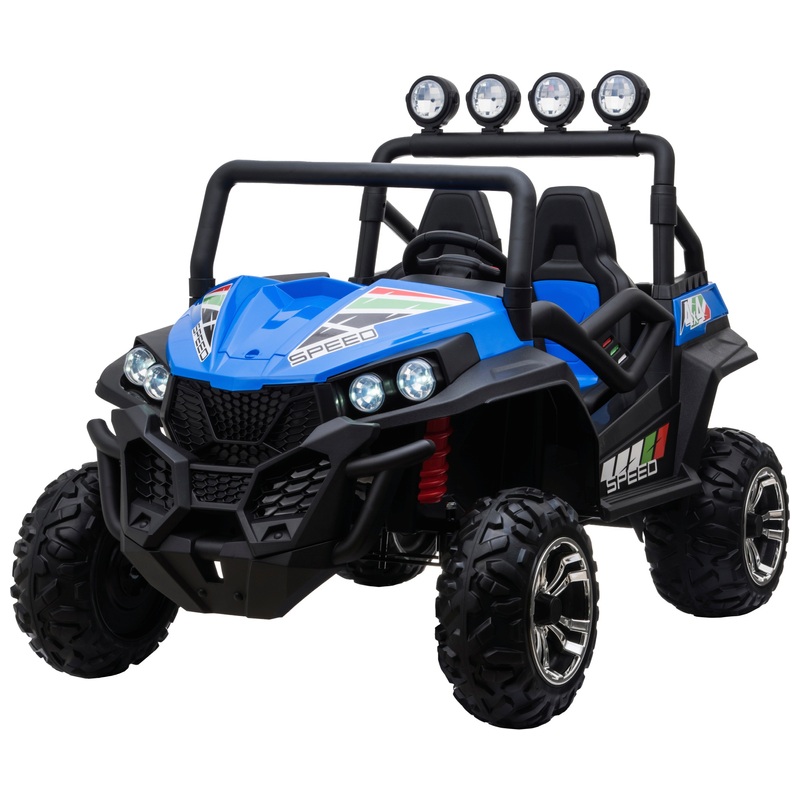 Vertex UTV 24V Electric Ride On with Remote Control Blue