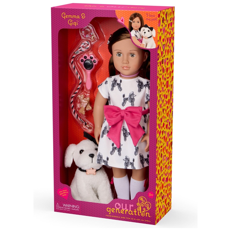 Our Generation Doll & Pet Gemma & Gigi 8 Our Generation Doll & Pet Gemma & Gigi