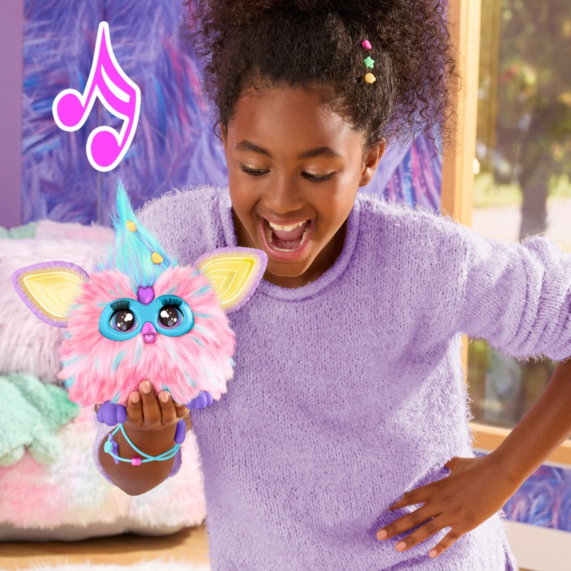 Furby Interactive Toy Cotton Candy Pink 5 Furby Interactive Toy Cotton Candy Pink