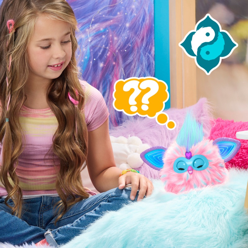 Furby Interactive Toy Cotton Candy Pink 6 Furby Interactive Toy Cotton Candy Pink
