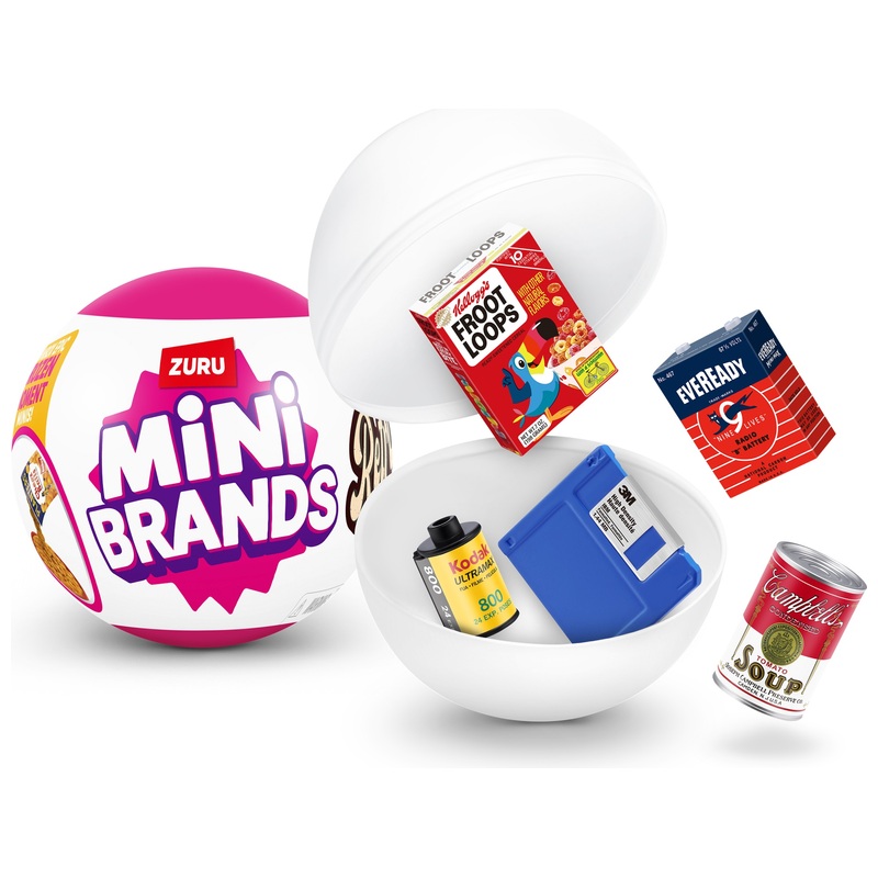 Mini Brands by ZURU Retro Capsule Assortment