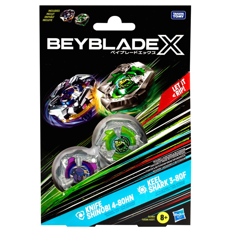 Beyblade X Spinning Top Dual Pack Assortment