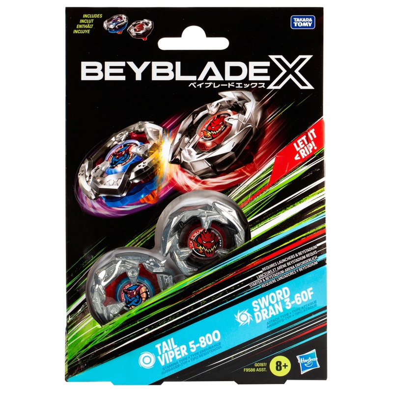 Beyblade X Spinning Top Dual Pack Assortment