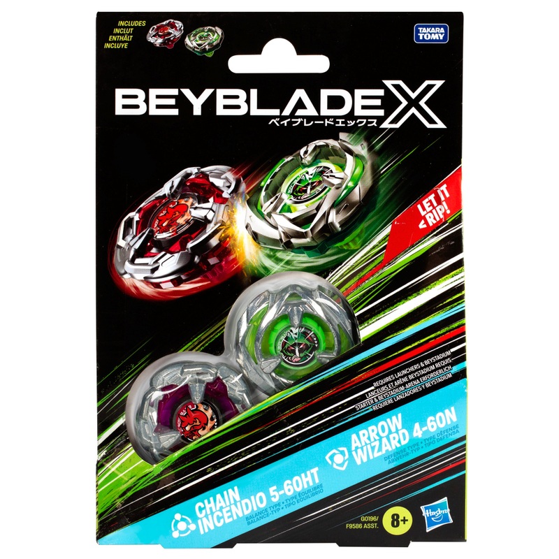 Beyblade X Spinning Top Dual Pack Assortment 4 Beyblade X Spinning Top Dual Pack Assortment
