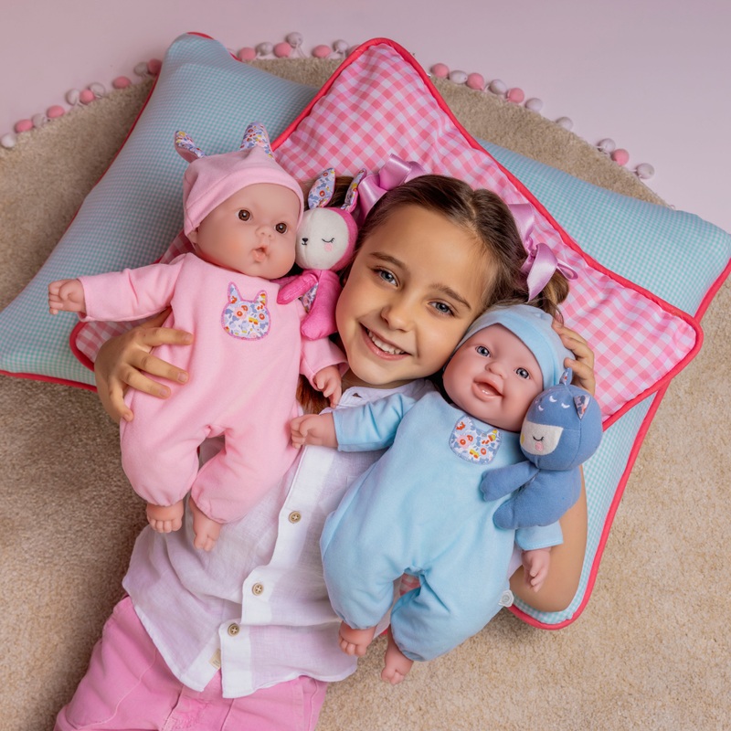 Lots to Cuddle Baby Doll with Attachable Bunny Plush 38cm 5 Lots to Cuddle Baby Doll with Attachable Bunny Plush 38cm