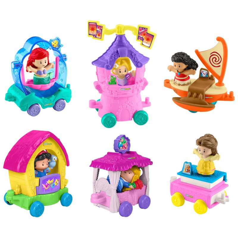 Fisher-Price Little People Disney Princess Figures Float Set Assortment