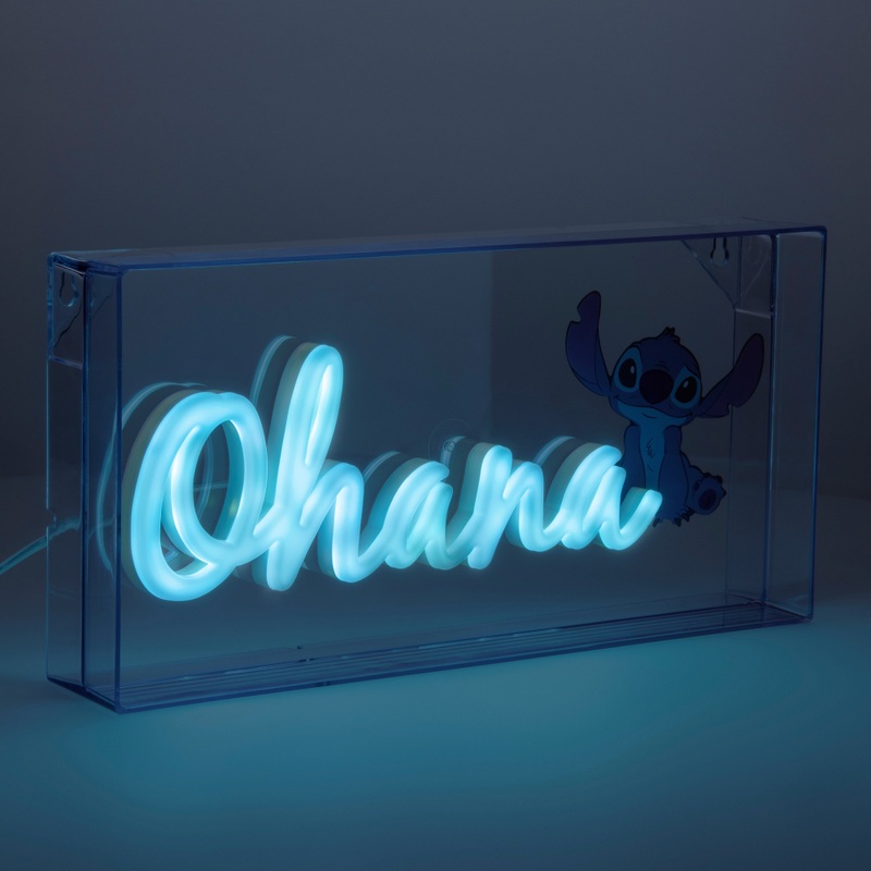 Disney Lilo & Stitch Ohana LED Neon Light 6 Disney Lilo & Stitch Ohana LED Neon Light