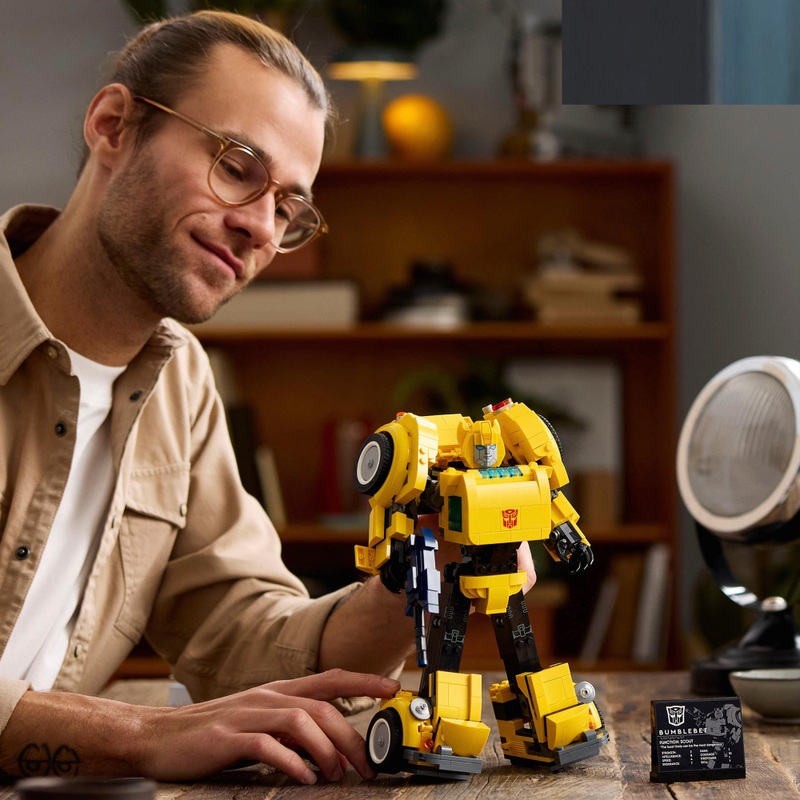 LEGO Icons 10338 Transformers Bumblebee Set for Adults