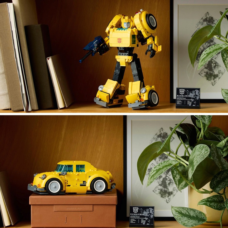 LEGO Icons 10338 Transformers Bumblebee Set for Adults 4 LEGO Icons 10338 Transformers Bumblebee Set for Adults
