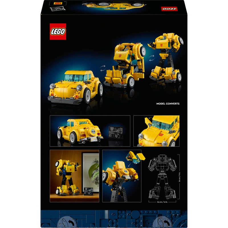LEGO Icons 10338 Transformers Bumblebee Set for Adults 8 LEGO Icons 10338 Transformers Bumblebee Set for Adults