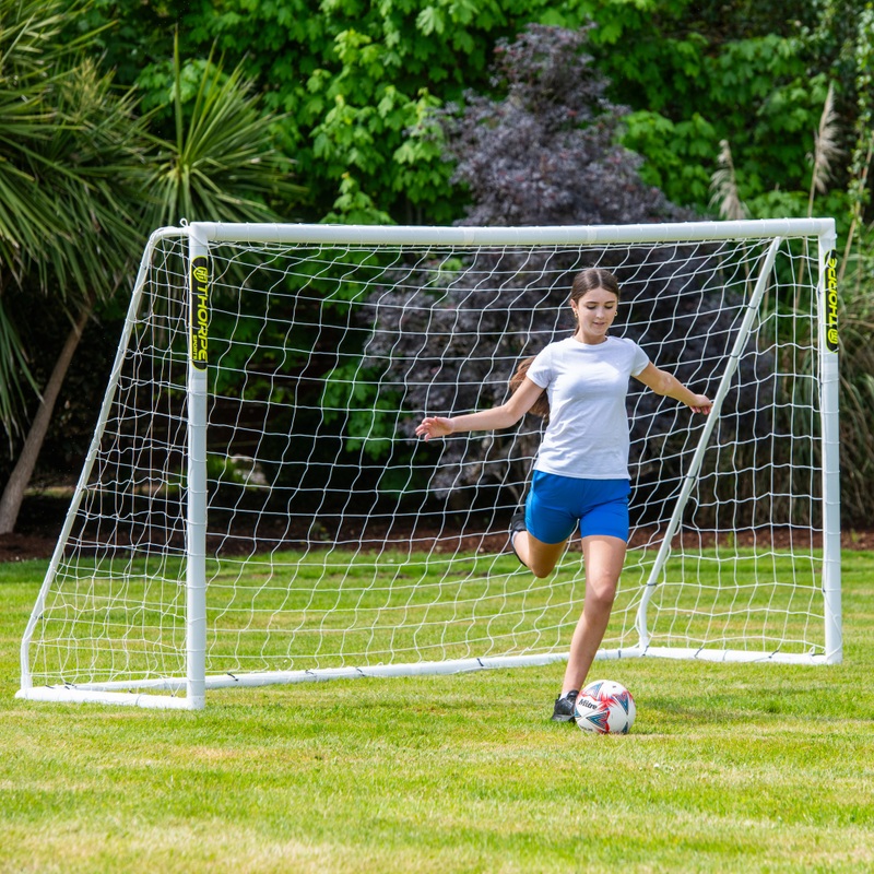 10ft x 6ft Thorpe Sports Pro Football Goal