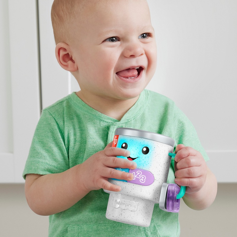 Fisher-Price Laugh & Learn Wake Up & Learn Coffee Mug