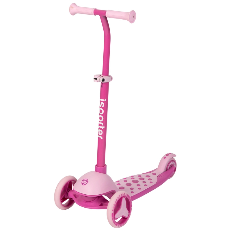 iSporter Mini Scooter with RGB Lights Pink 5 iSporter Mini Scooter with RGB Lights Pink