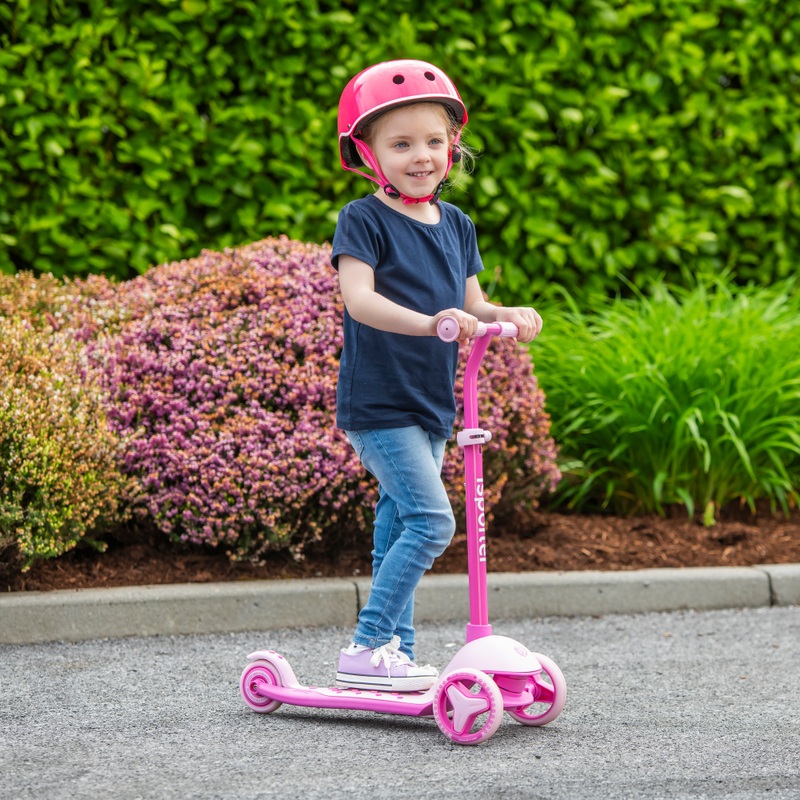 iSporter Mini Scooter with RGB Lights Pink 8 iSporter Mini Scooter with RGB Lights Pink