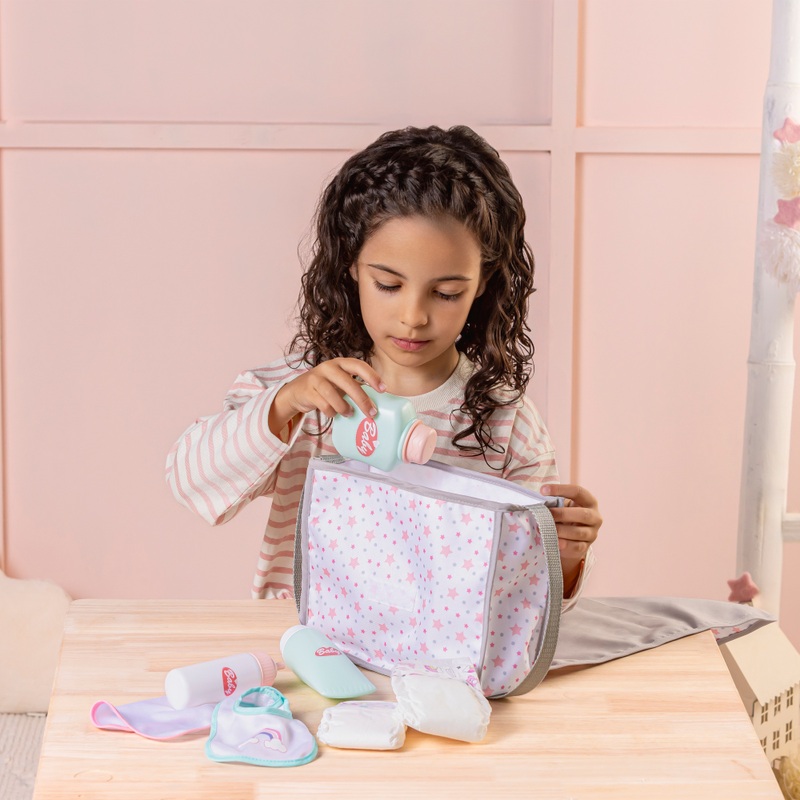 Ivy & Lily Baby Doll Changing Bag and Mat 2-in-1 Accessories Set