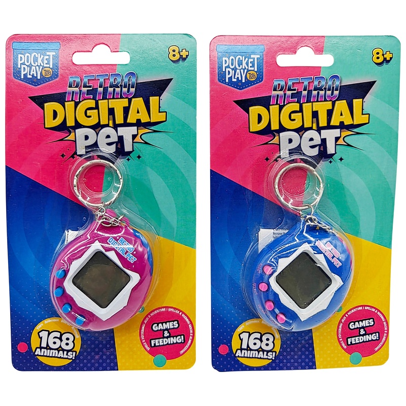Pocket Play Digital Pet Retro Assortment