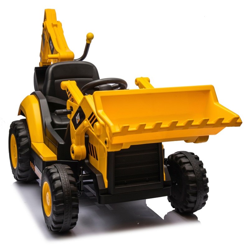 CAT Backhoe Tractor 12V Electric Ride On 4 CAT Backhoe Tractor 12V Electric Ride On