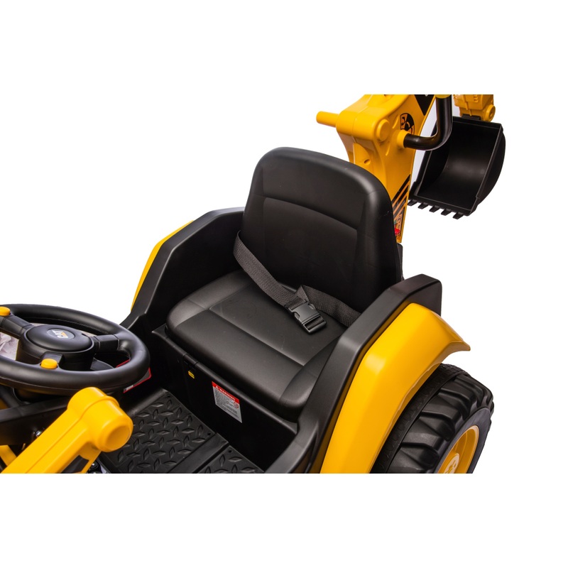 CAT Backhoe Tractor 12V Electric Ride On 6 CAT Backhoe Tractor 12V Electric Ride On