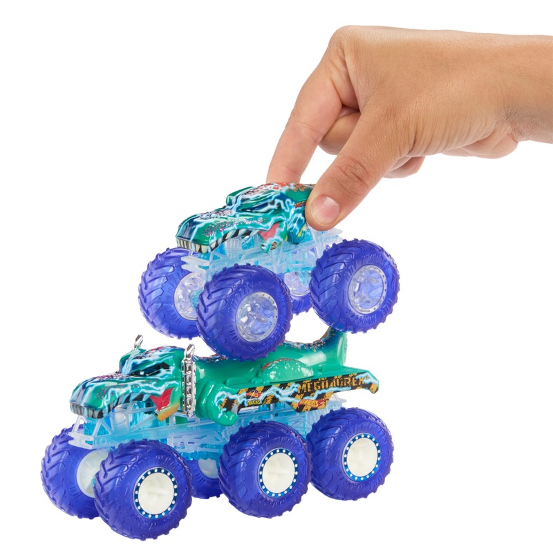 Hot Wheels Monster Trucks Power Smashers 1:64 Big Rig and Truck Multipack 4 Hot Wheels Monster Trucks Power Smashers 1:64 Big Rig and Truck Multipack
