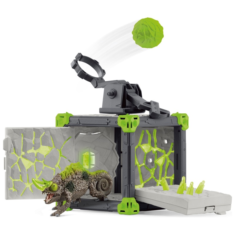 schleich Eldrador 42677 BattleCave Stone Chameleon