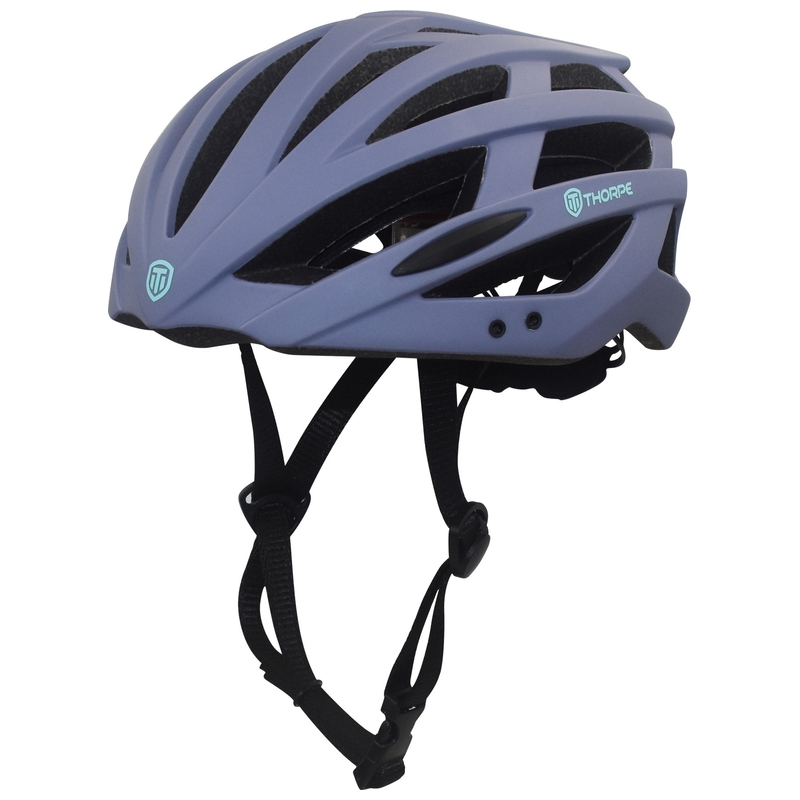 Thorpe Bike Helmet with Rear LED Light Storm Grey Size 55 - 58cm 7 Thorpe Bike Helmet with Rear LED Light Storm Grey Size 55 - 58cm