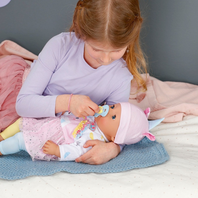 BABY born Doll Magic Unicorn Emma 43cm