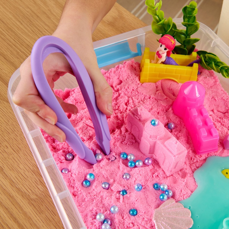Mermaid Sensory Slime and Sand Bin 7 Mermaid Sensory Slime and Sand Bin