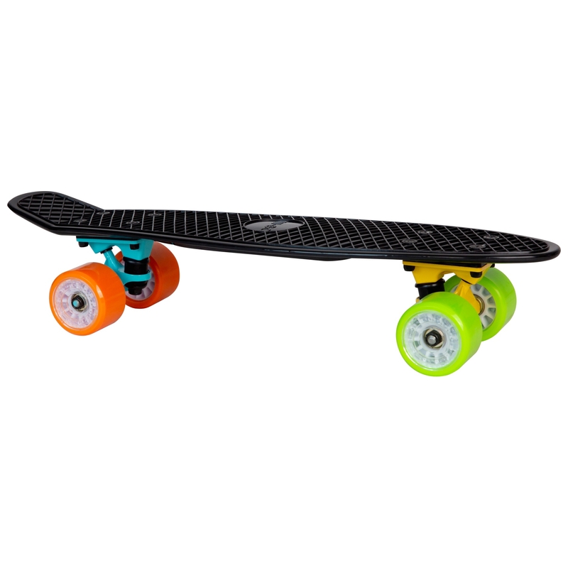 55cm Black LED Skateboard