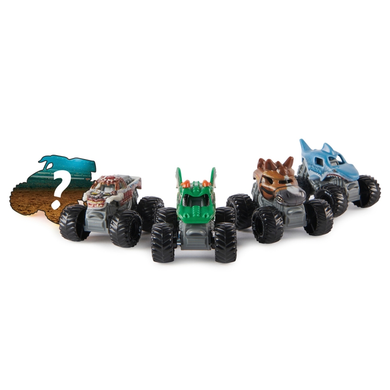 Monster Jam Mini Jams 1:87 Die-Cast Monster Trucks 5 Pack Assortment