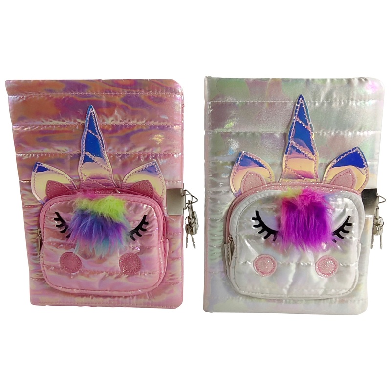 Dizzy Peach A5 Notebook Puffy Unicorn Assortment