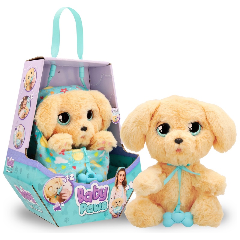 Baby Paws Plush Toy Puppy Labrador