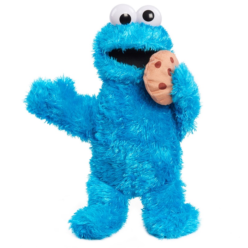Sesame Street Cookie Monster Nom Nom Interactive Plush Toy 37cm 2 Sesame Street Cookie Monster Nom Nom Interactive Plush Toy 37cm