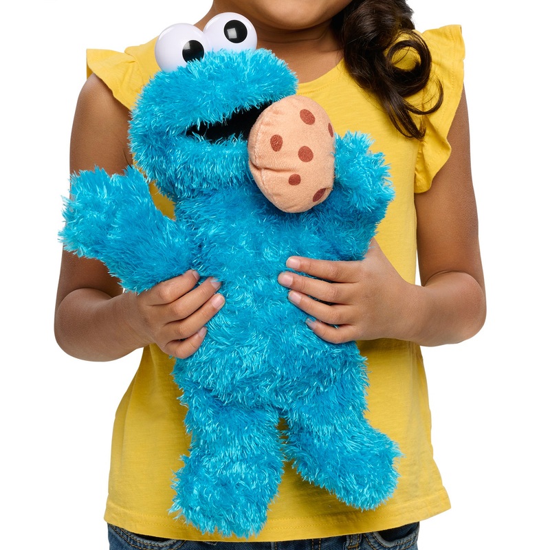 Sesame Street Cookie Monster Nom Nom Interactive Plush Toy 37cm 6 Sesame Street Cookie Monster Nom Nom Interactive Plush Toy 37cm